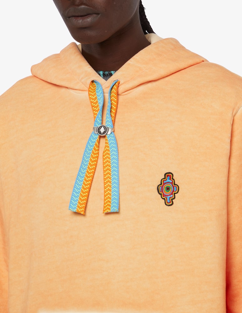 rinascente Marcelo Burlon Felpa con cappuccio sunset cross 