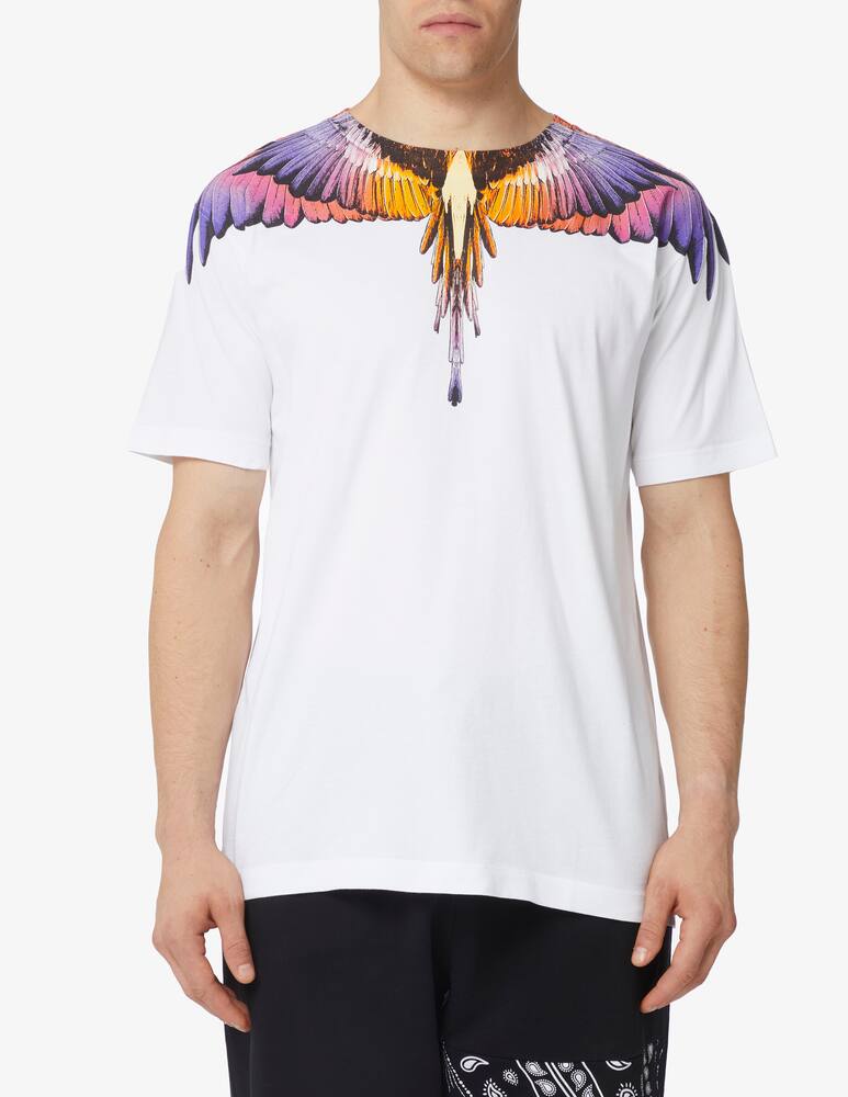 Marcelo Burlon Maglietta icon wings regular fit - immagine 1 Marcelo Burlon Maglietta icon wings regular fit - immagine 1
