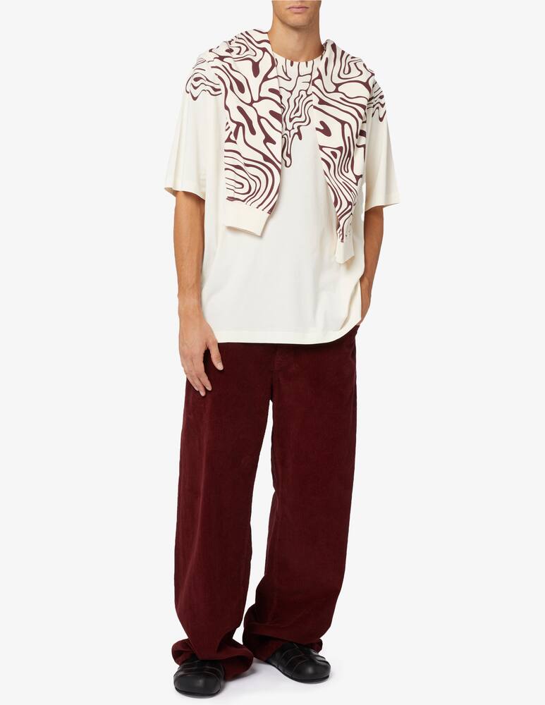 rinascente Marcelo Burlon Fluid wings over fit t-shirt