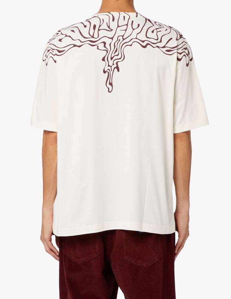rinascente Marcelo Burlon Fluid wings over fit t-shirt