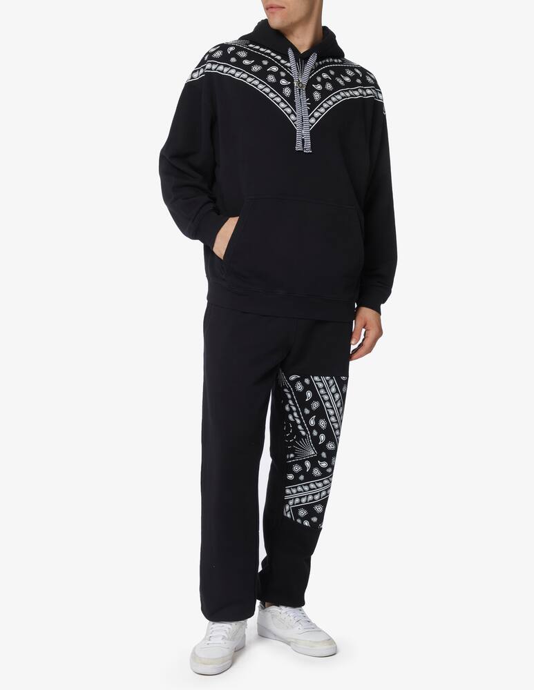 rinascente Marcelo Burlon Bandana comfort fit hoodie