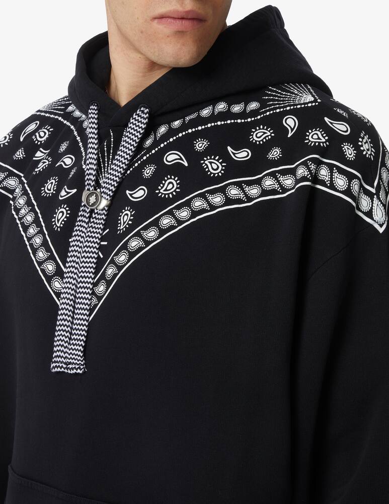 rinascente Marcelo Burlon Bandana comfort fit hoodie