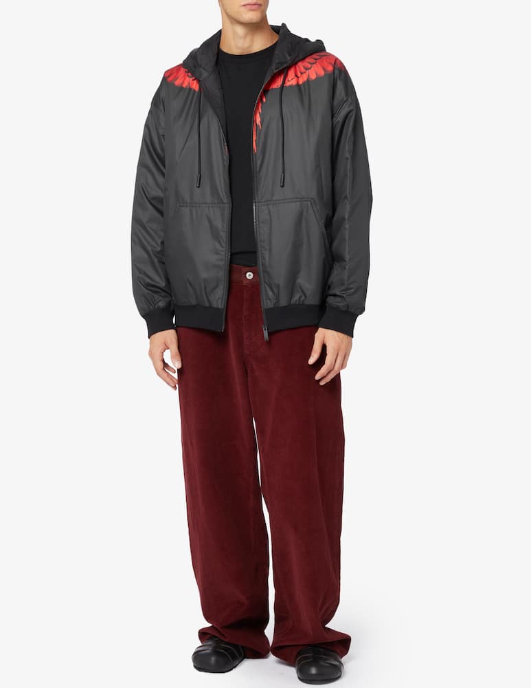 rinascente Marcelo Burlon County label corduroy pants