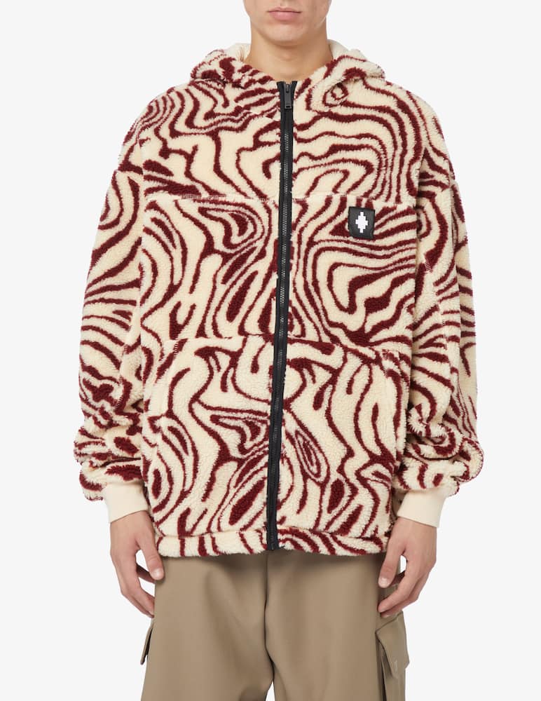 Marcelo Burlon Giacca over fit fluid pile - immagine 1 Marcelo Burlon Giacca over fit fluid pile - immagine 1