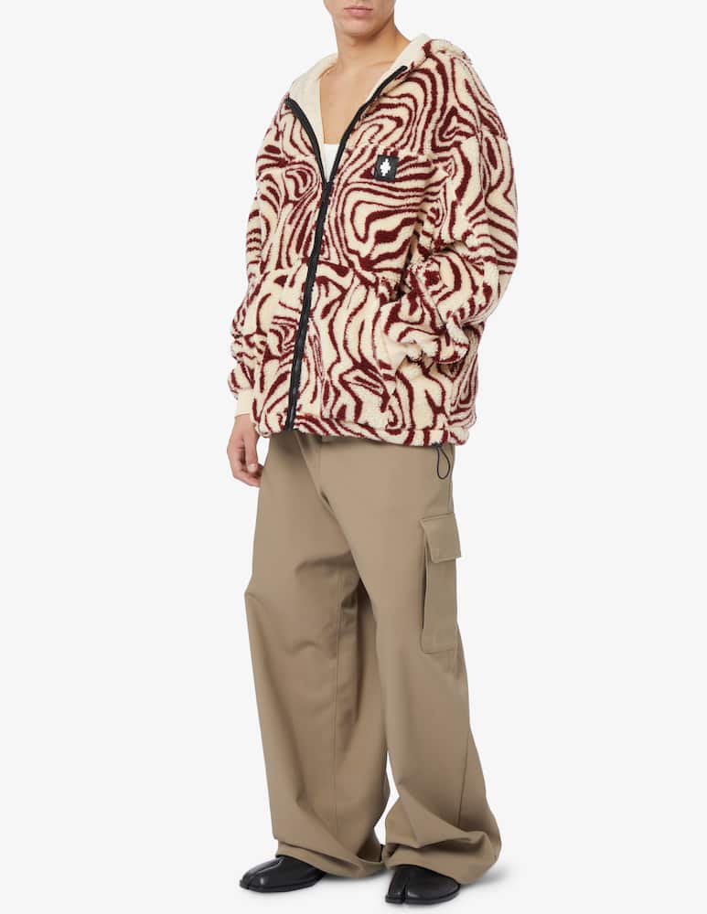 Marcelo Burlon Giacca over fit fluid pile - immagine 2 Marcelo Burlon Giacca over fit fluid pile - immagine 2