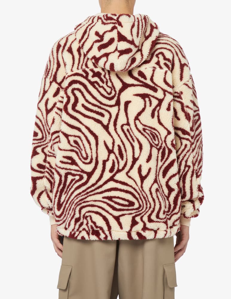 Marcelo Burlon Giacca over fit fluid pile - immagine 3 Marcelo Burlon Giacca over fit fluid pile - immagine 3