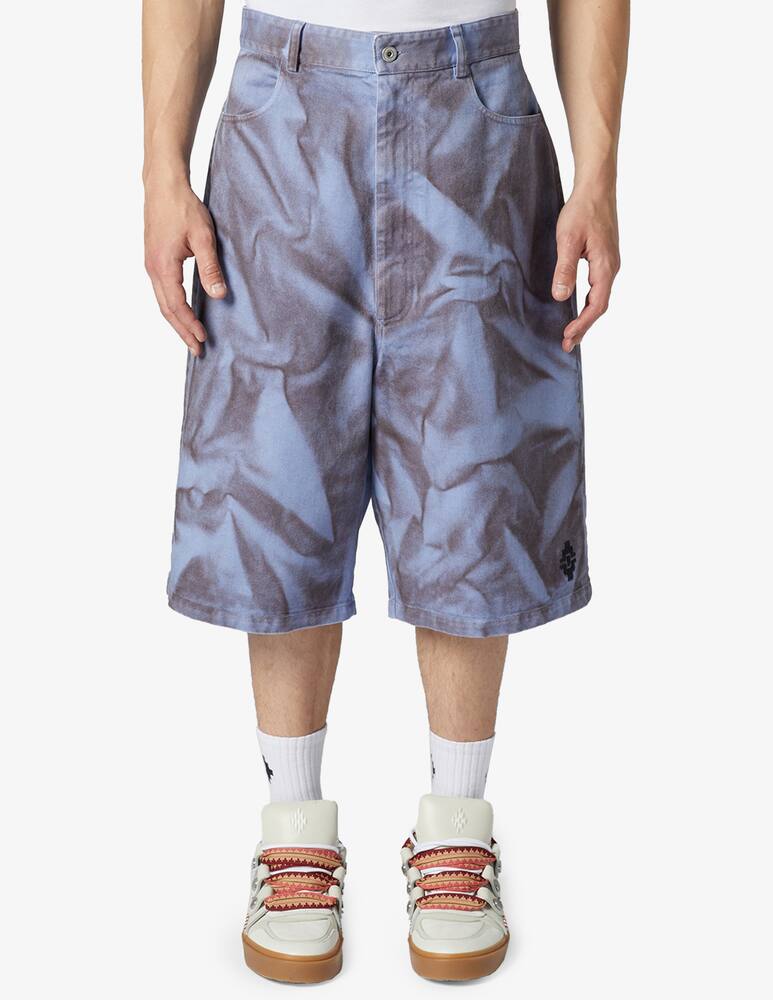 Marcelo Burlon Bermuda tie&dye comfort - immagine 1 Marcelo Burlon Bermuda tie&dye comfort - immagine 1