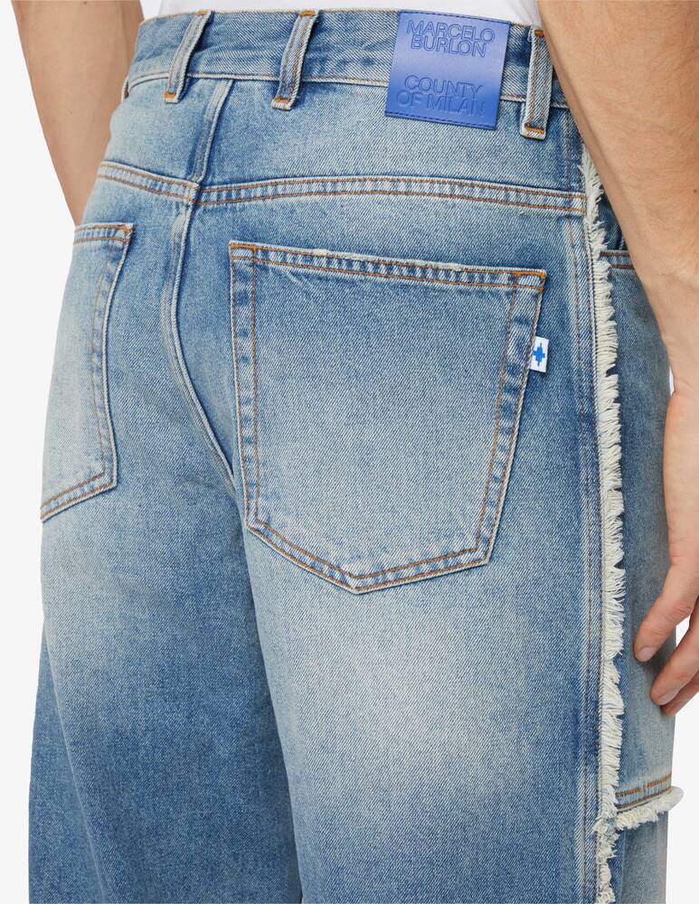 rinascente Marcelo Burlon Jeans denim medium gamba dritta