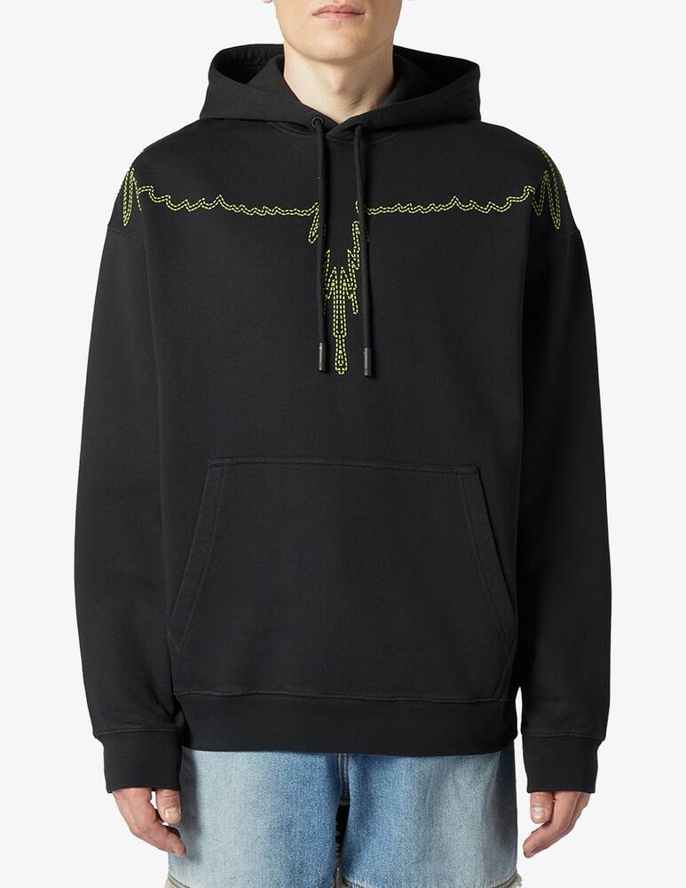Marcelo Burlon Hoodie stitch wings - picture 1 Marcelo Burlon Hoodie stitch wings - picture 1