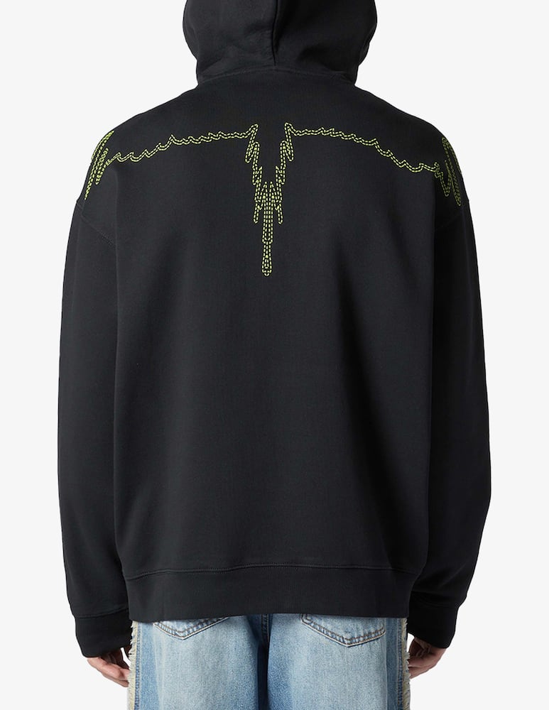 Marcelo Burlon Hoodie stitch wings - picture 4 Marcelo Burlon Hoodie stitch wings - picture 4