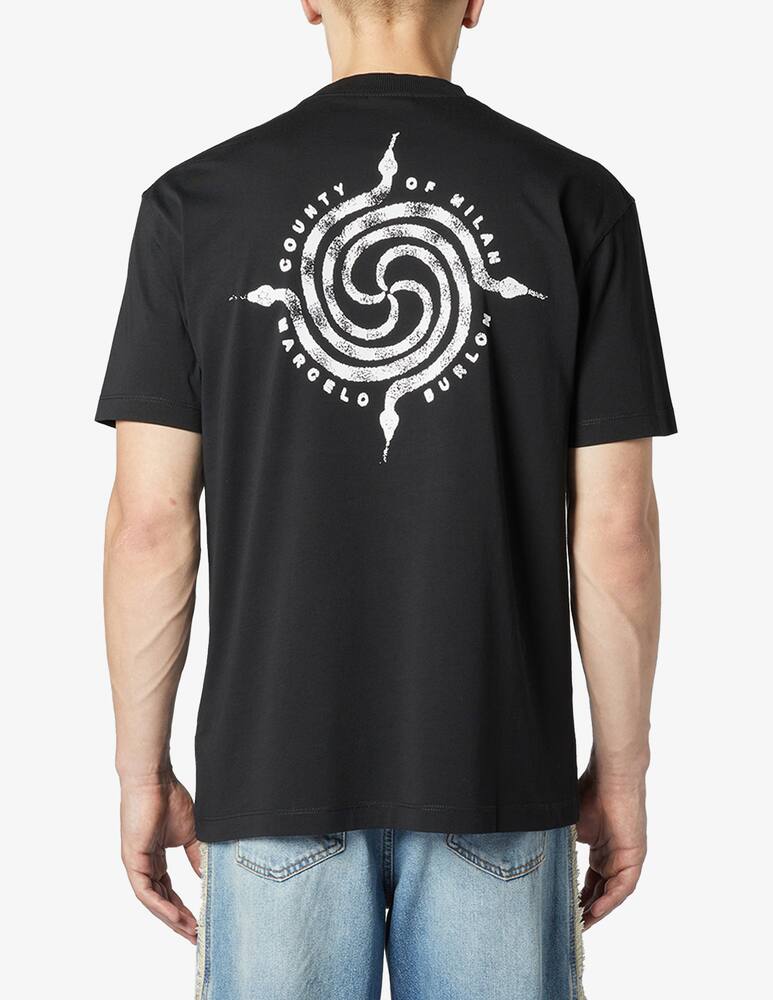 rinascente Marcelo Burlon Tee vertigo snake