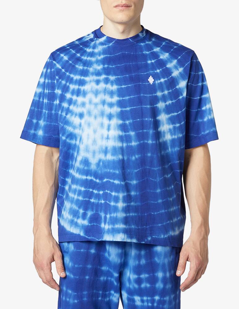 Marcelo Burlon Tee soundwaves blue - picture 1 Marcelo Burlon Tee soundwaves blue - picture 1