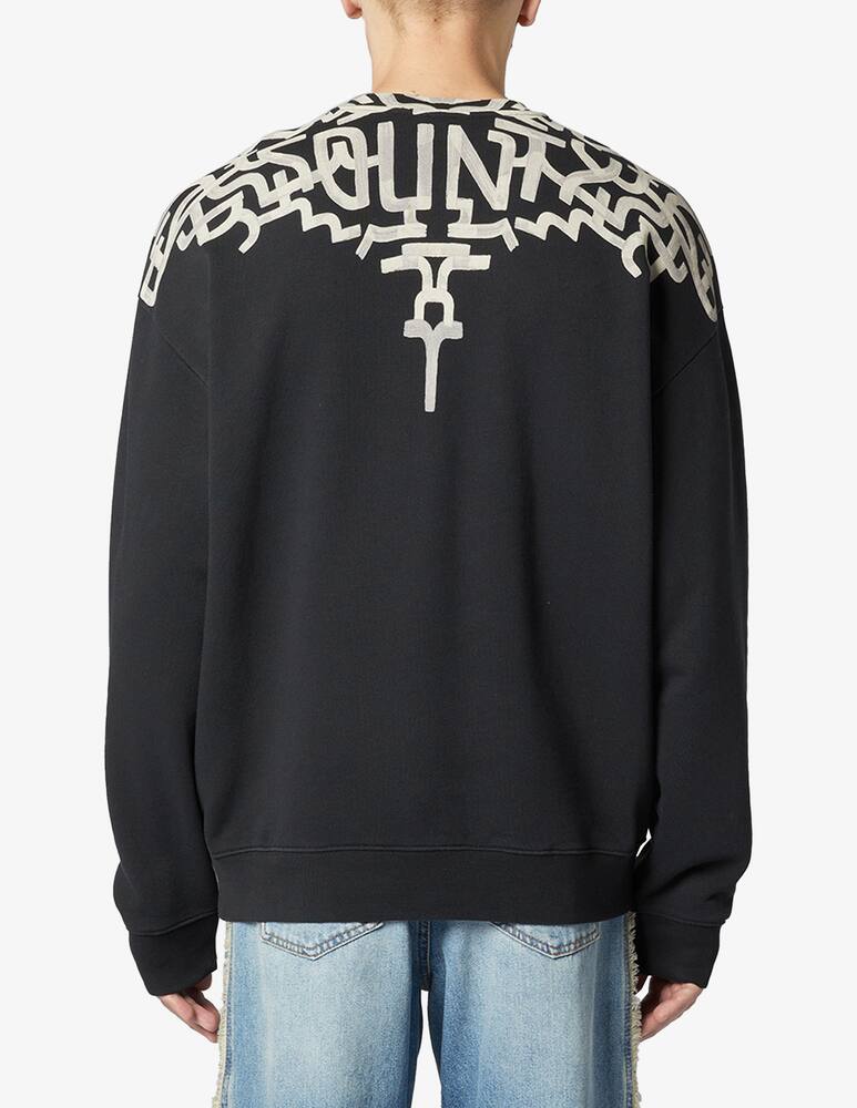 rinascente Marcelo Burlon Crewneck graffiti wings
