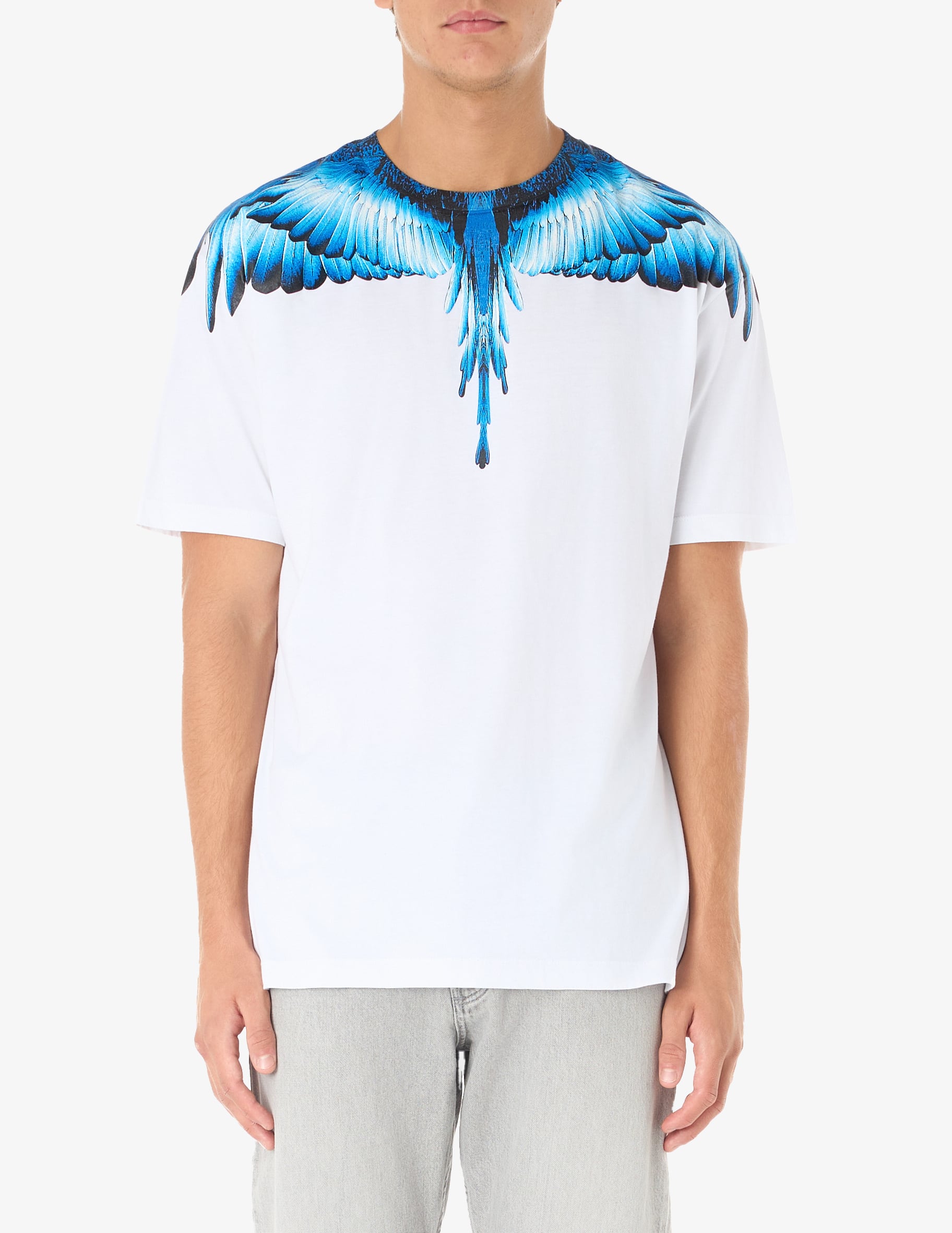 Shop Marcelo Burlon Icon wings t-shirt on Rinascente