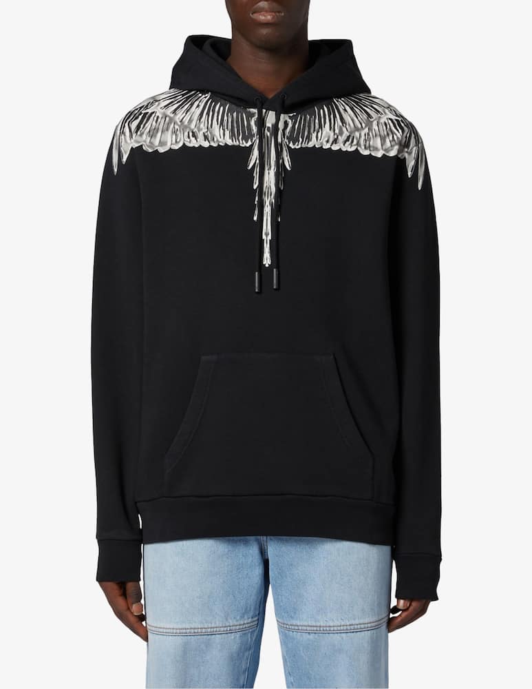 Marcelo Burlon Felpa con cappuccio icon wings - immagine 1 Marcelo Burlon Felpa con cappuccio icon wings - immagine 1