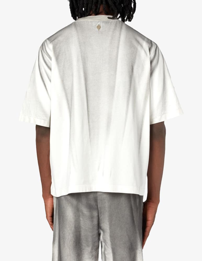 rinascente Marcelo Burlon Fire heart spray t-shirt