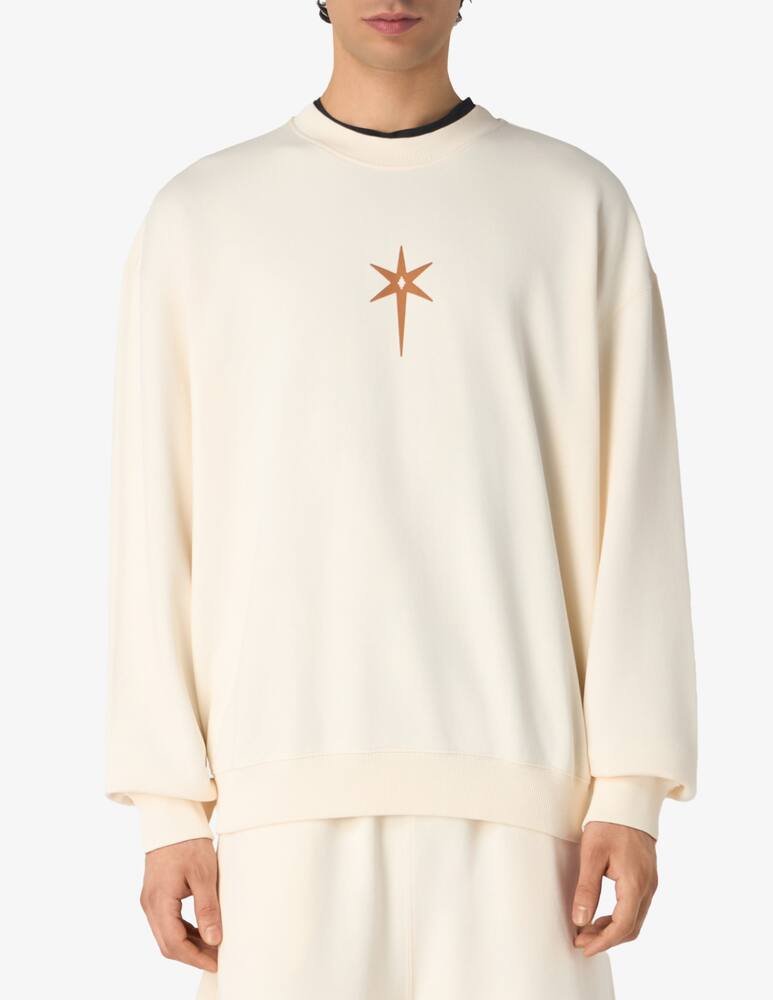 Marcelo Burlon Felpa boxy County - immagine 1 Marcelo Burlon Felpa boxy County - immagine 1