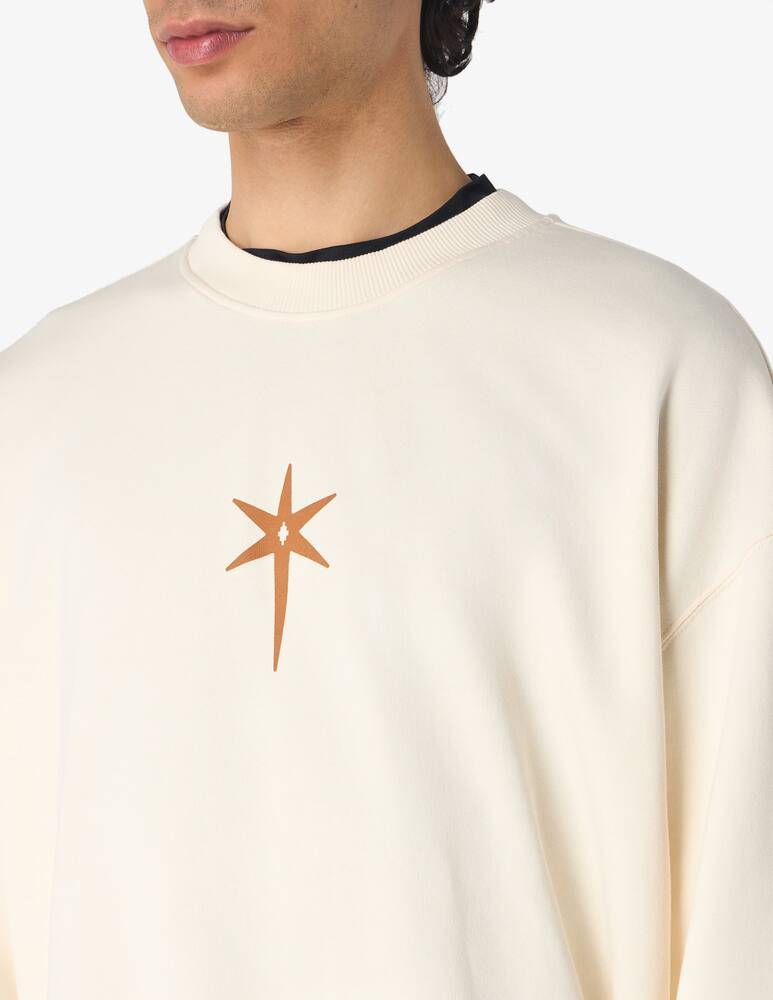 rinascente Marcelo Burlon County goth crewneck jumper