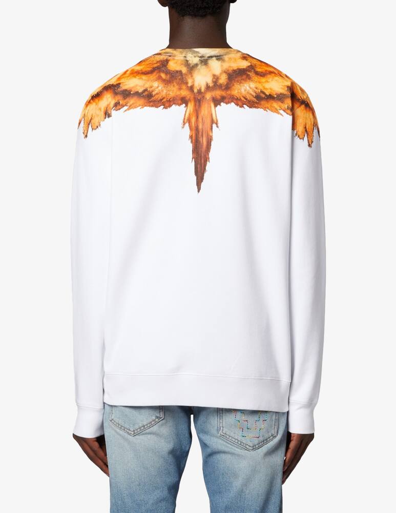 rinascente Marcelo Burlon Wings crewneck jumper