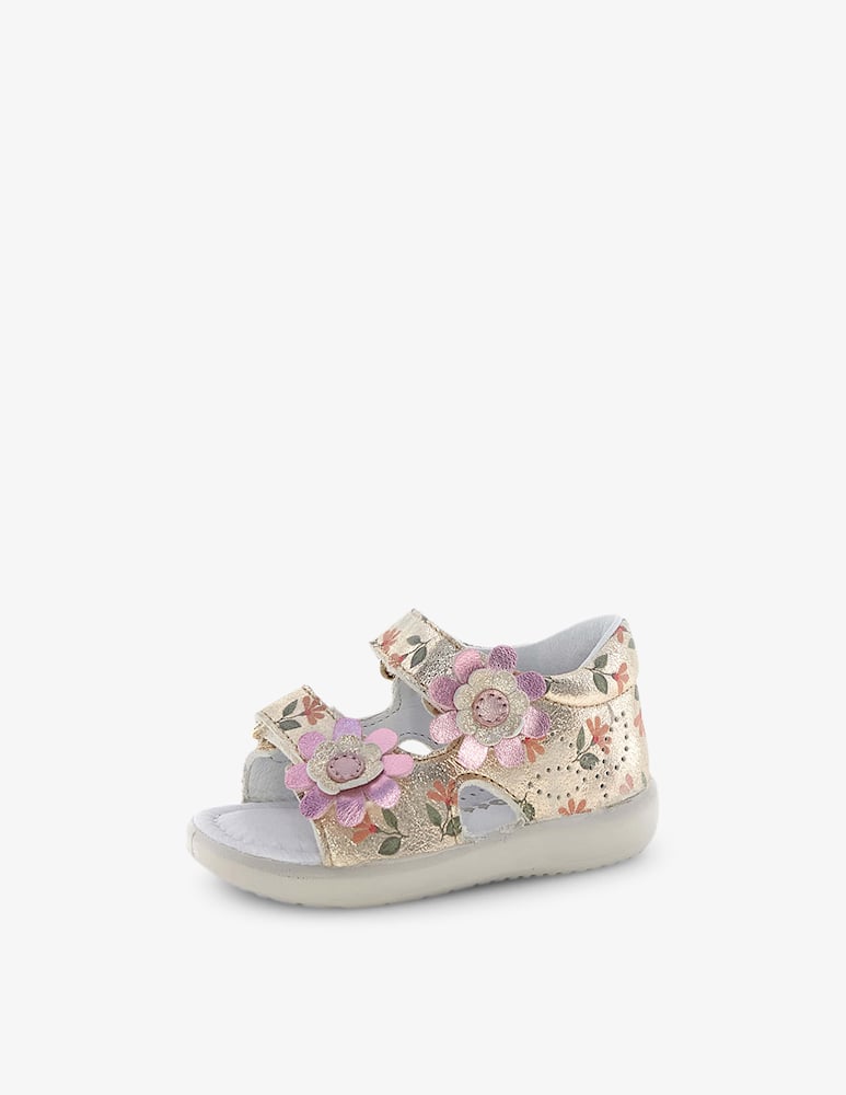 rinascente Falcotto Floral sandal with 3d flowers