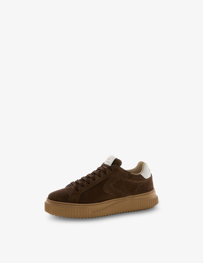 rinascente Voile Blanche Sneakers in suede Lipari