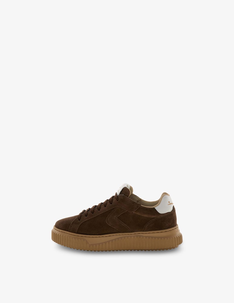 rinascente Voile Blanche Sneakers in suede Lipari