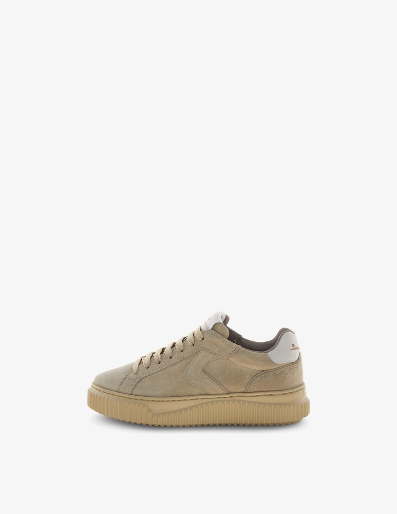 rinascente Voile Blanche Sneakers in suede Lipari