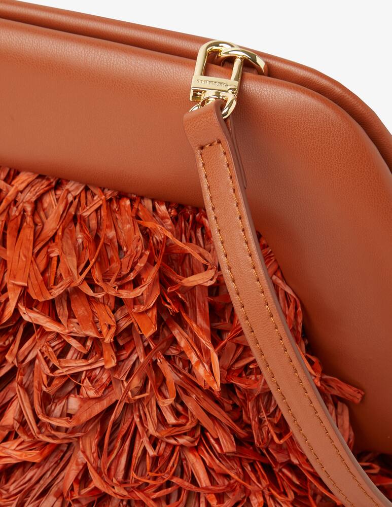 rinascente THEMOIRè Bios curly straw Sierra bag