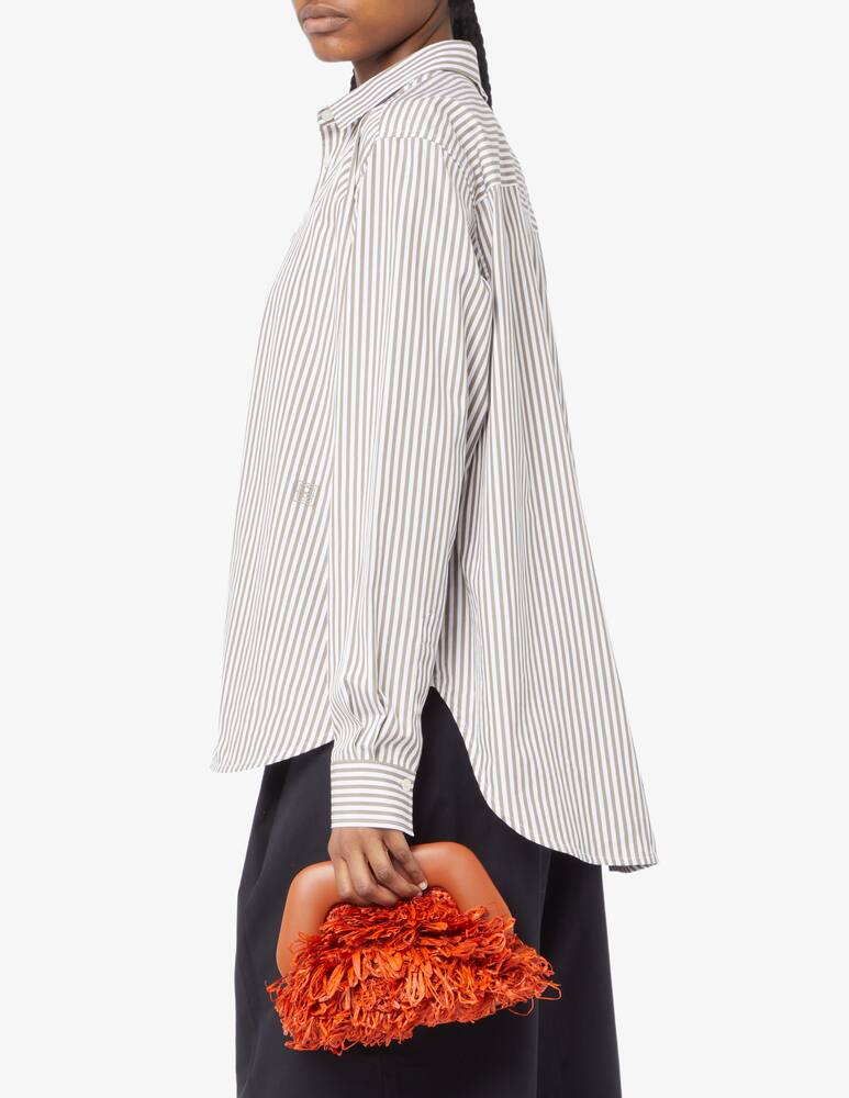 rinascente THEMOIRè Gea Curly Straw bag