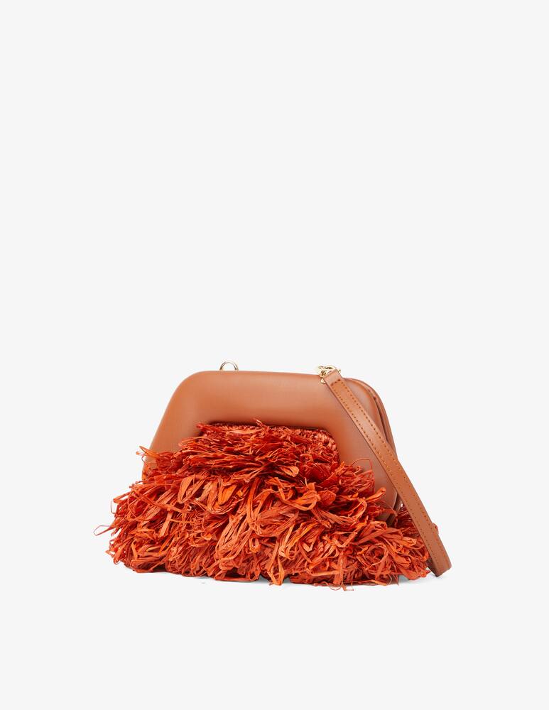 rinascente THEMOIRè Gea Curly Straw bag