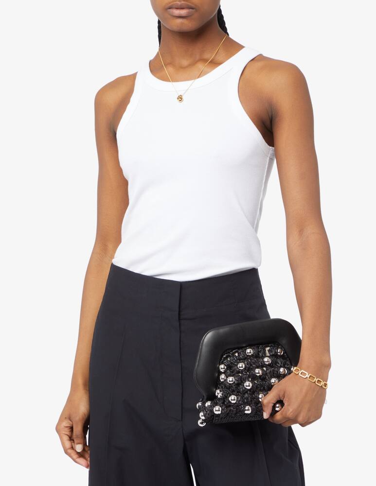 rinascente THEMOIRè Borsa in paglia Gea Beads