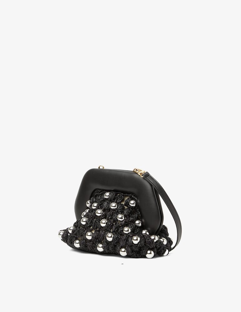 rinascente THEMOIRè Borsa in paglia Gea Beads