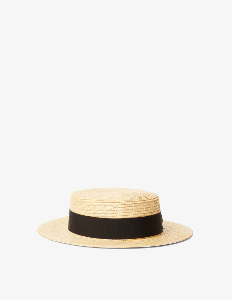 rinascente Borsalino Magiostrina treccia paglia cinta cannete