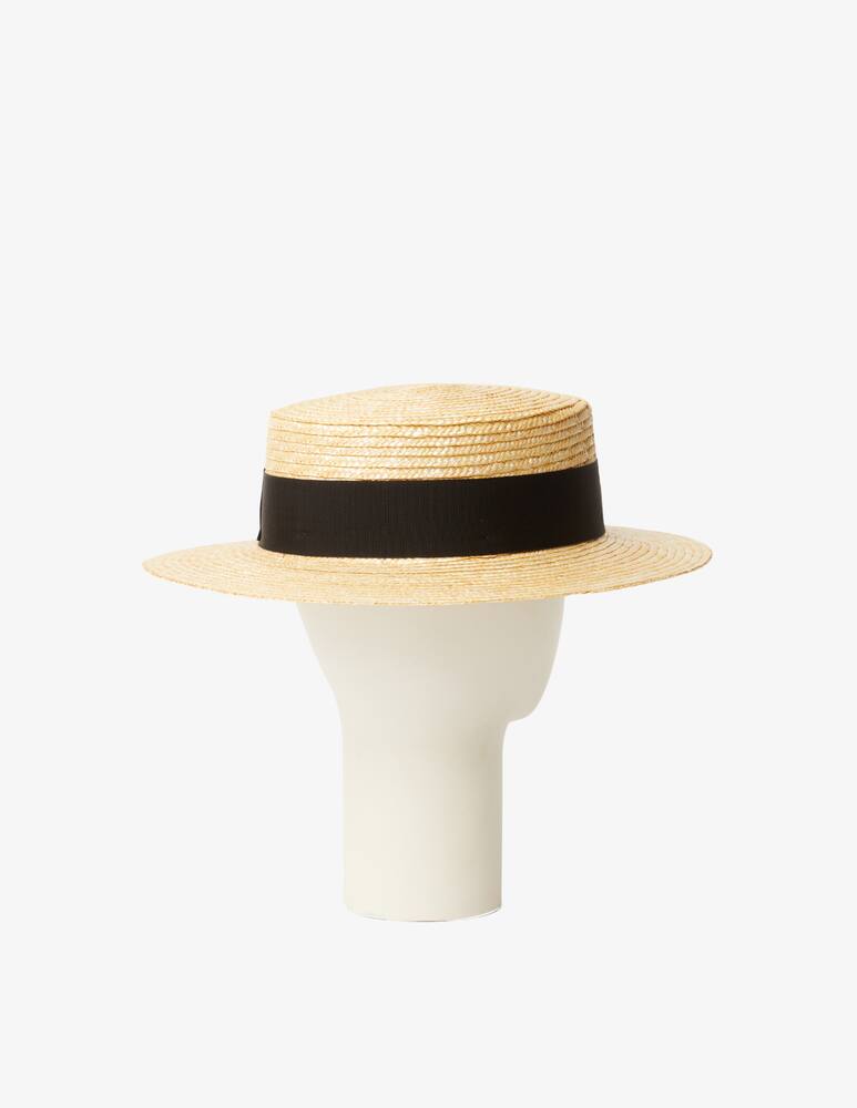 rinascente Borsalino Magiostrina treccia paglia cinta cannete