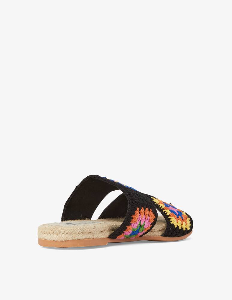 rinascente Manebì Crochet flat sandals