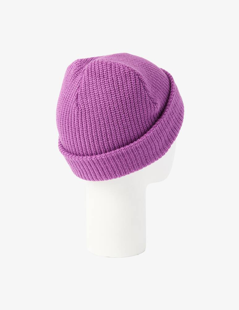 Merc Elbert - Cappello Beanie Uomo In Cotone A Coste Waffle, Doppio Strato, Con Emblema Corona