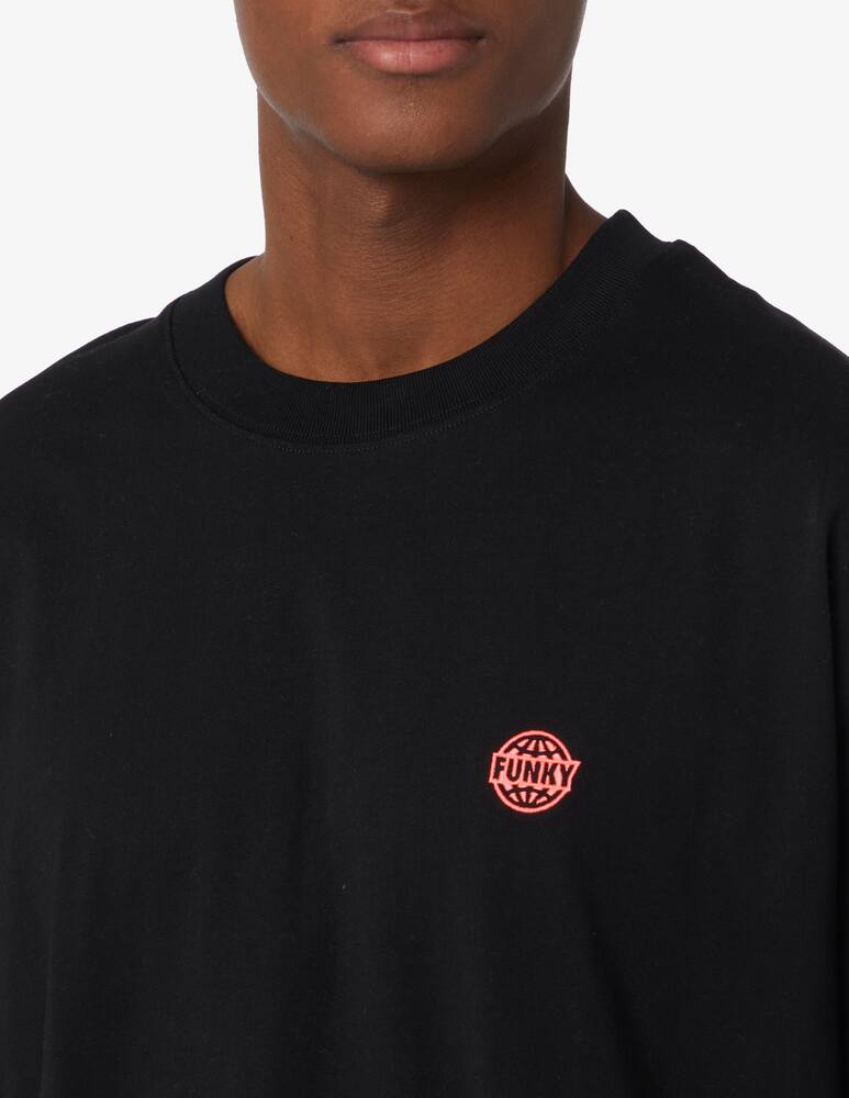 rinascente Funky Logo t-shirt - Black