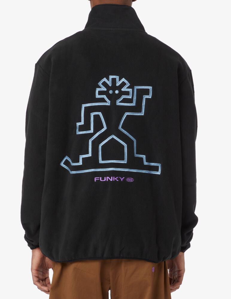 rinascente Funky Tribal rider back pile - Black