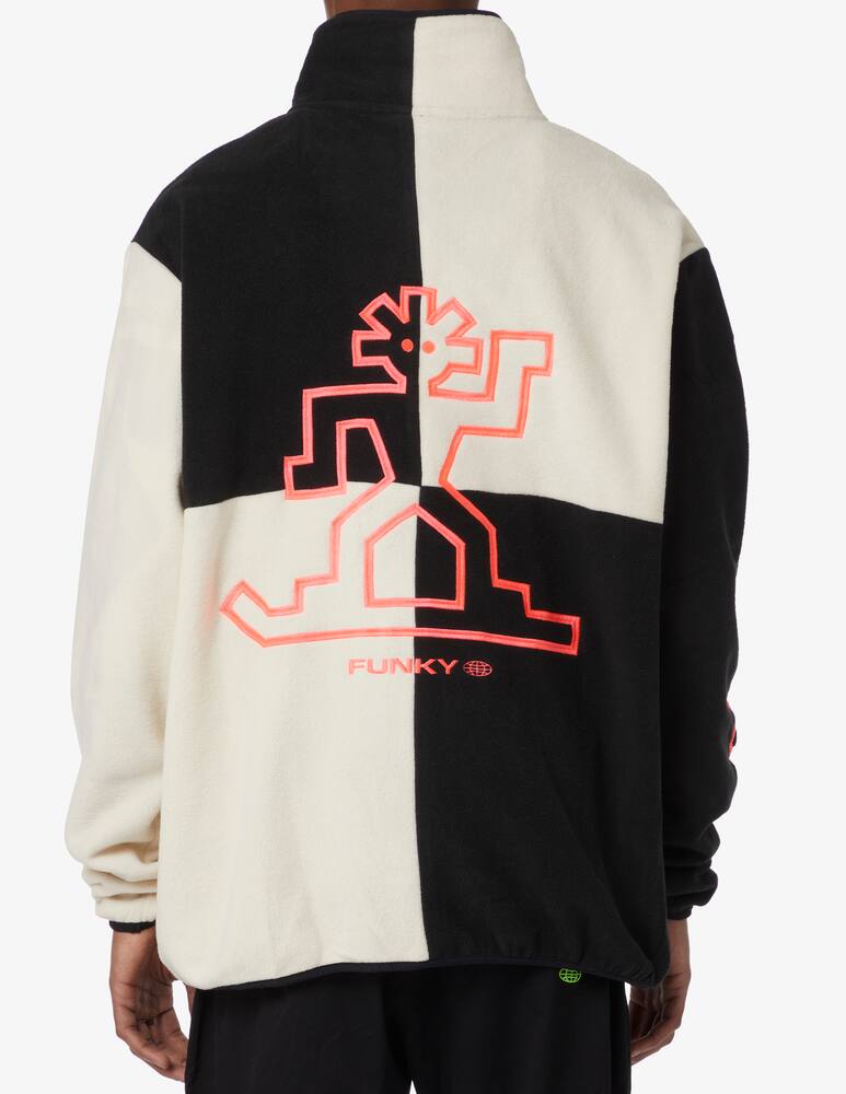 rinascente Funky Tribal rider back pile - White