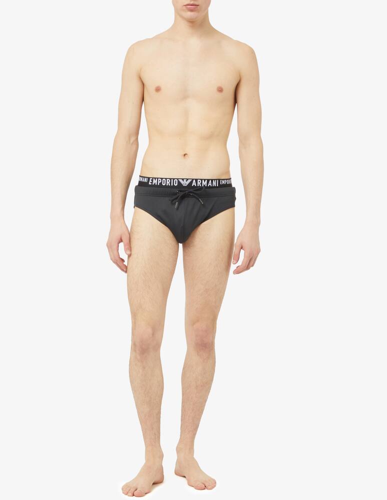 Emporio Armani Costume slip logoband - immagine 5 Emporio Armani Costume slip logoband - immagine 5