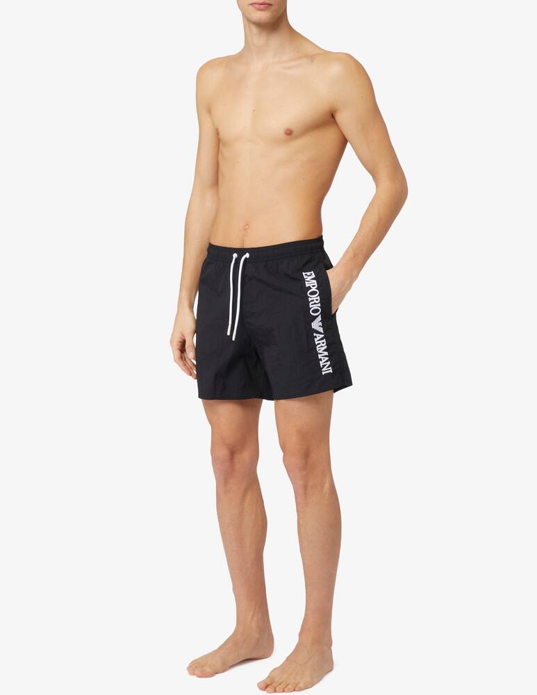 rinascente Emporio Armani Embroidery logo swimsuit