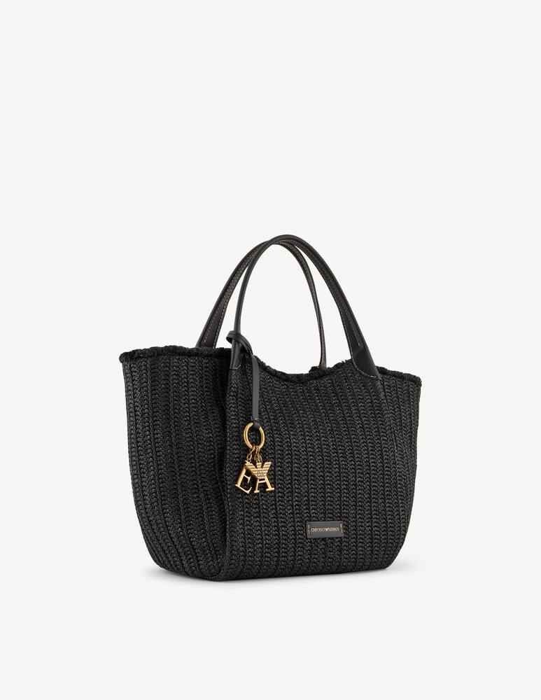 rinascente Emporio Armani Borsa shopper maxi in paglia