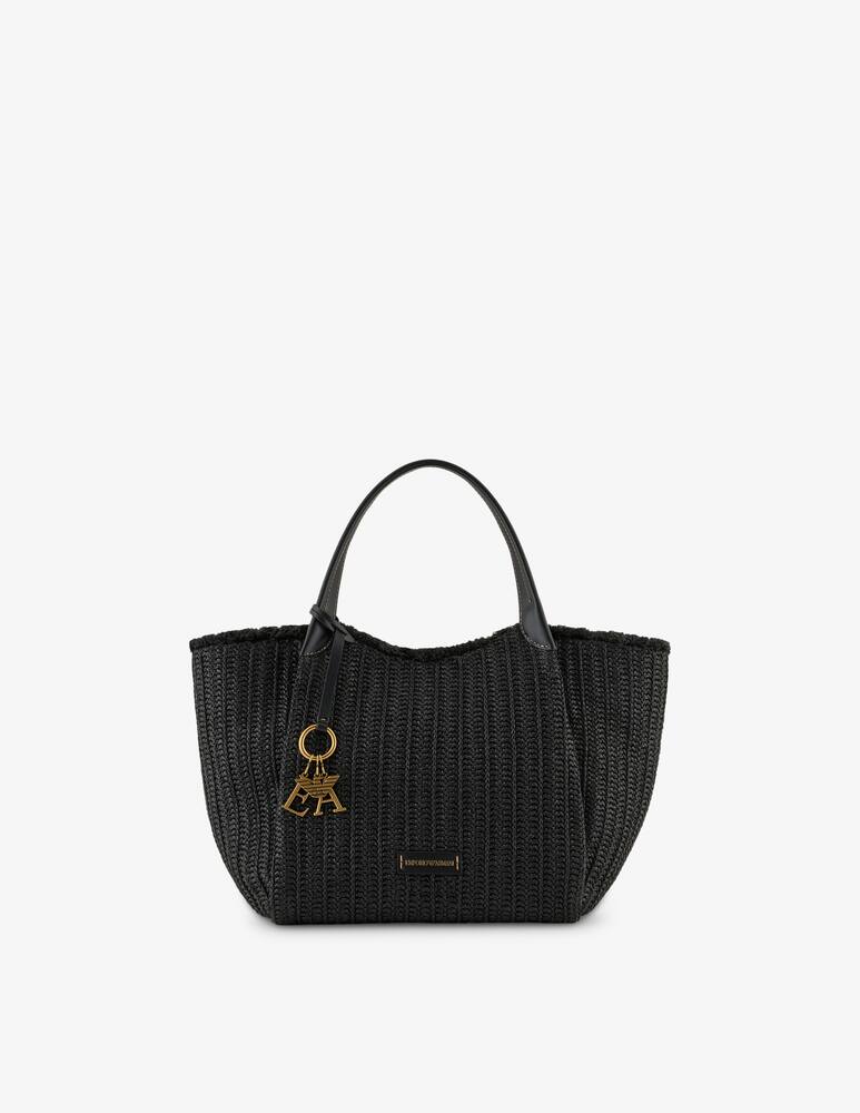 rinascente Emporio Armani Borsa shopper M in paglia