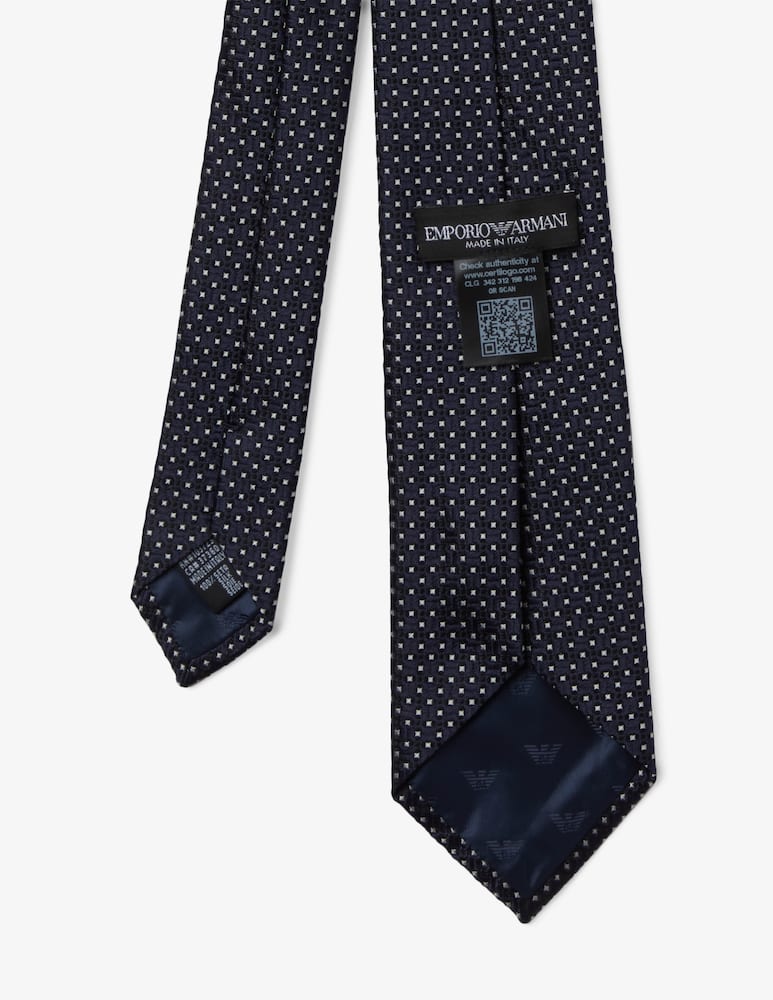 rinascente Emporio Armani Cravatta woven jacquard