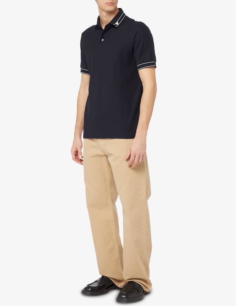 rinascente Emporio Armani Polo aquila jersey
