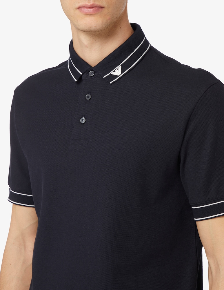 rinascente Emporio Armani Polo aquila jersey