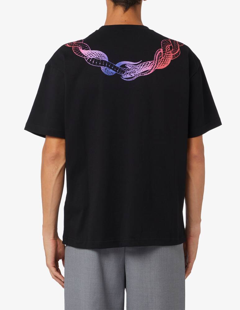 rinascente Phobia Red circle snake short sleeves t-shirt