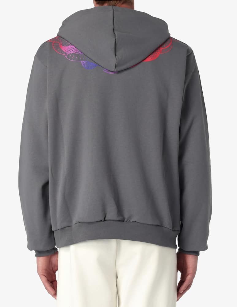 Phobia Red circle snake hoodie - picture 3 Phobia Red circle snake hoodie - picture 3