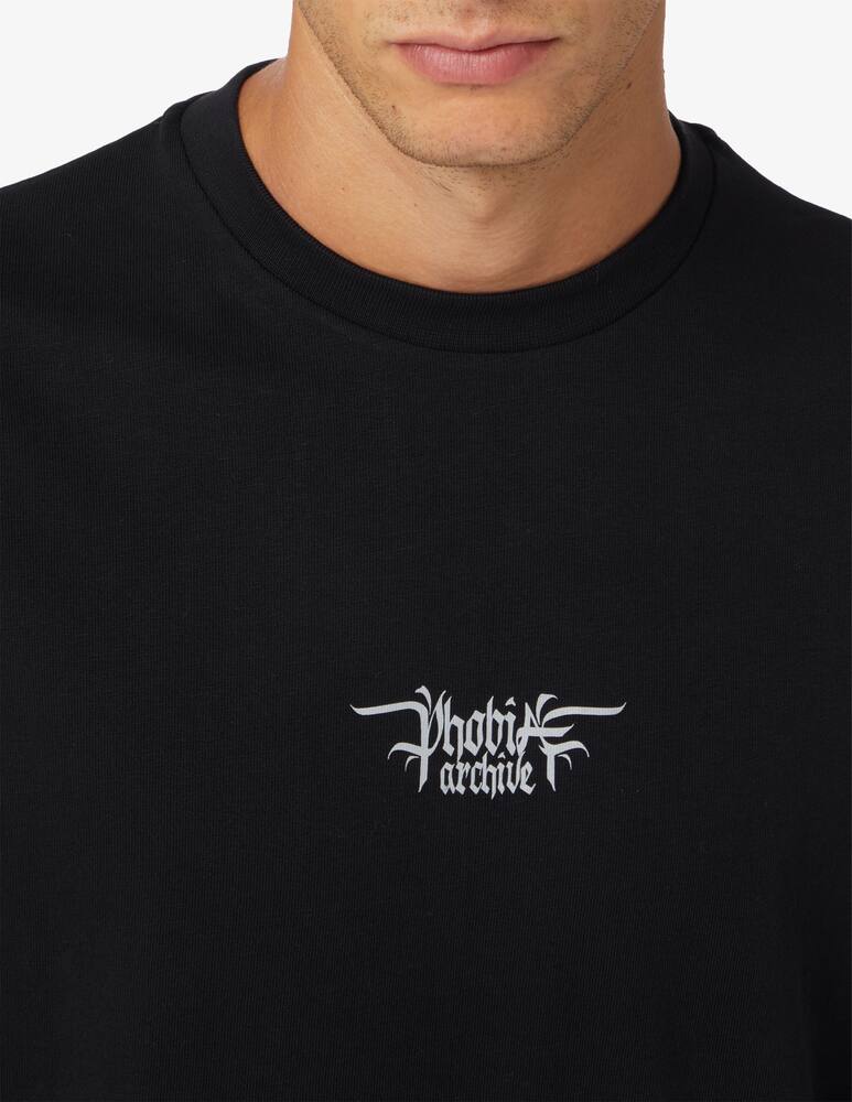 rinascente Phobia Metallic putto short sleeves t-shirt