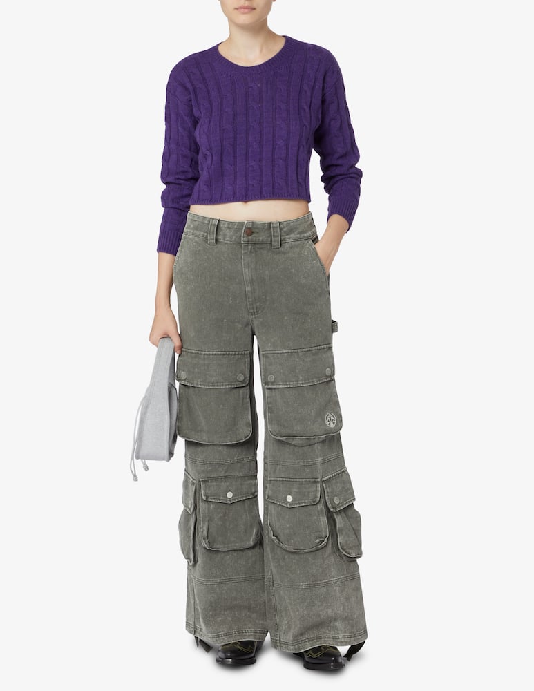 rinascente Untitled Artworks Cargo gambe larghe